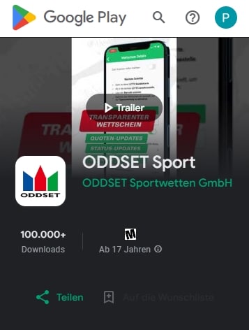 Oddset Android