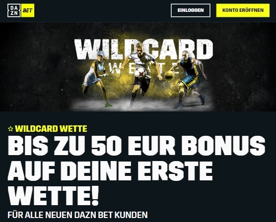 DAZN Bet Wettbonus