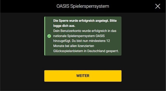 Sportwetten ohne OASIS