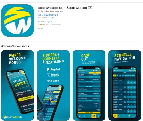Sportwetten.de App