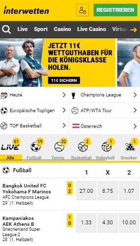 Interwetten App