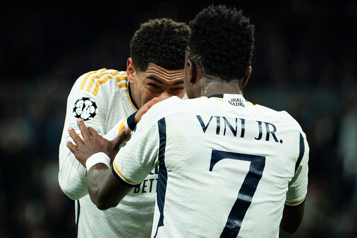 Jude Bellingham und Vinicius Jr. / Real Madrid ManCity Tipp Prognose