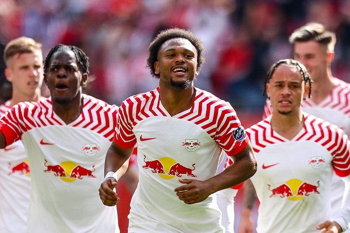 Lois Openda / Hoffenheim RB Leipzig Tipp (© dpa picture alliance / Alamy Stock Photo)