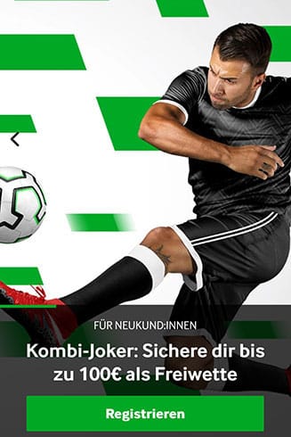 100 Euro Freebet als Betway Neukunden Bonus