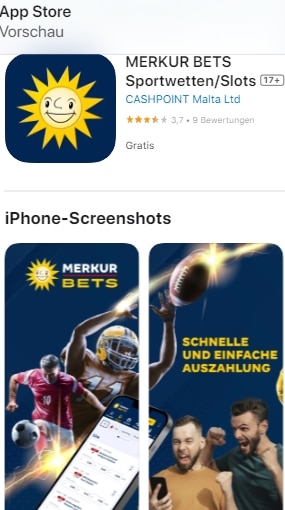Merkur Bets iOS App