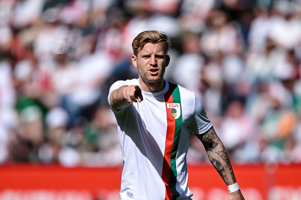 Arne Maier / Augsburg VfB Stuttgart Tipp (© dpa picture alliance / Alamy Stock Photo)