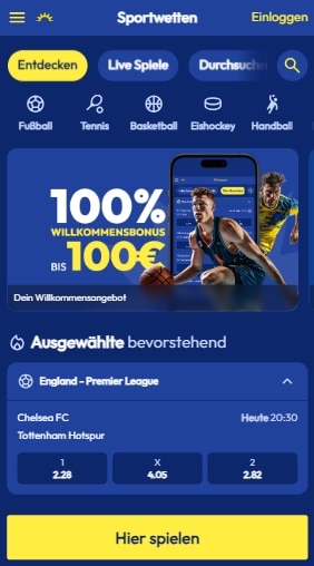 Sunmaker App Wetten
