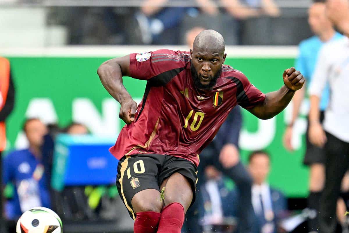 Romelu Lukaku / Belgien Rumänien Tipp (© Sipa US / Alamy Stock Photo)