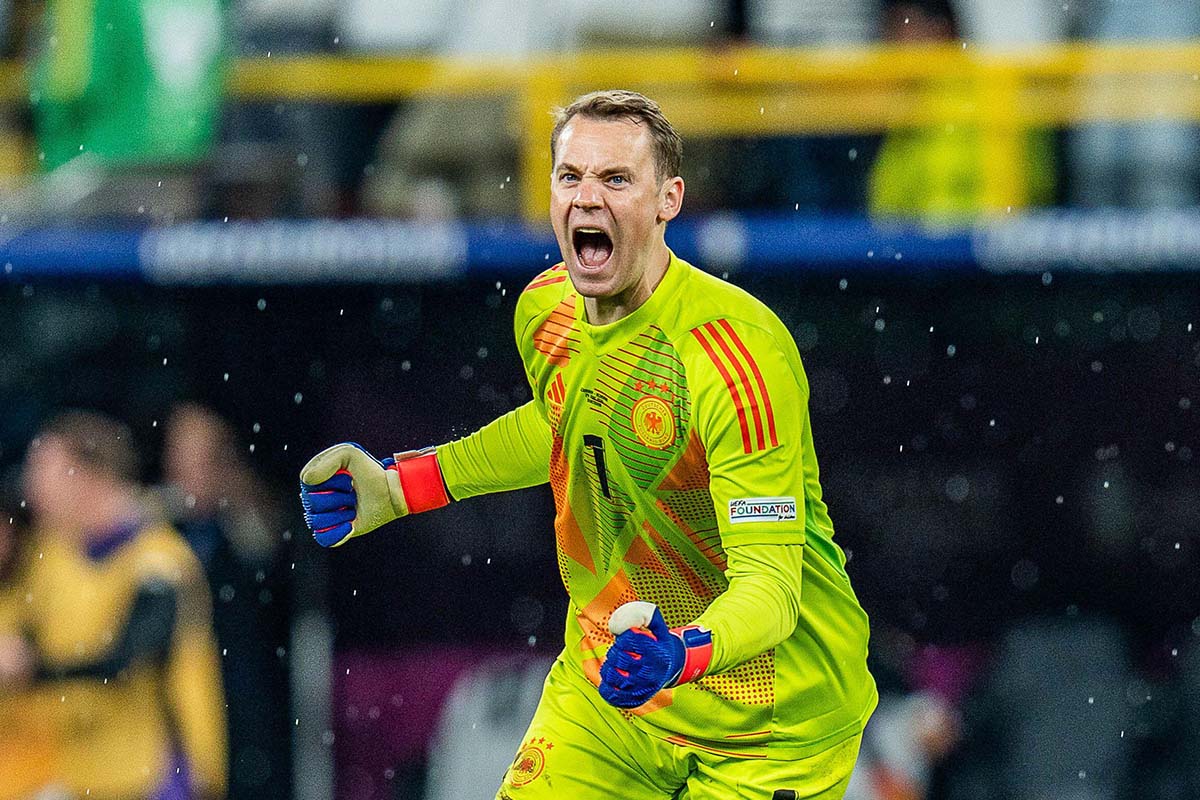 Manuel Neuer / Deutschland Spanien Tipp (© Eibner-Pressefoto / Alamy Stock Photo)