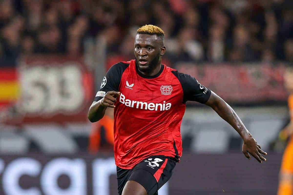 Victor Boniface / Liverpool Leverkusen Tipp (© dpa picture alliance / Alamy Stock Photo)