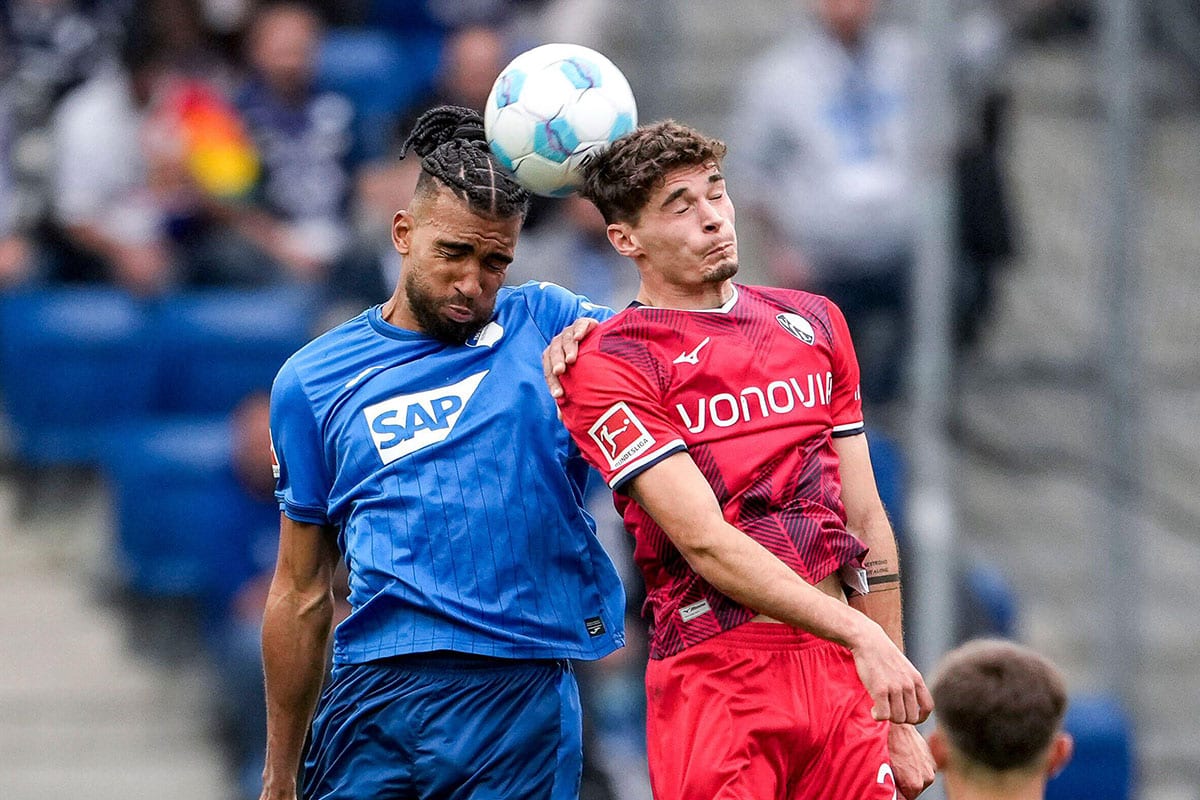 Moritz Broschinski vs Kevin Akpoguma / Bochum Hoffenheim Tipp (© dpa picture alliance / Alamy Stock Photo)