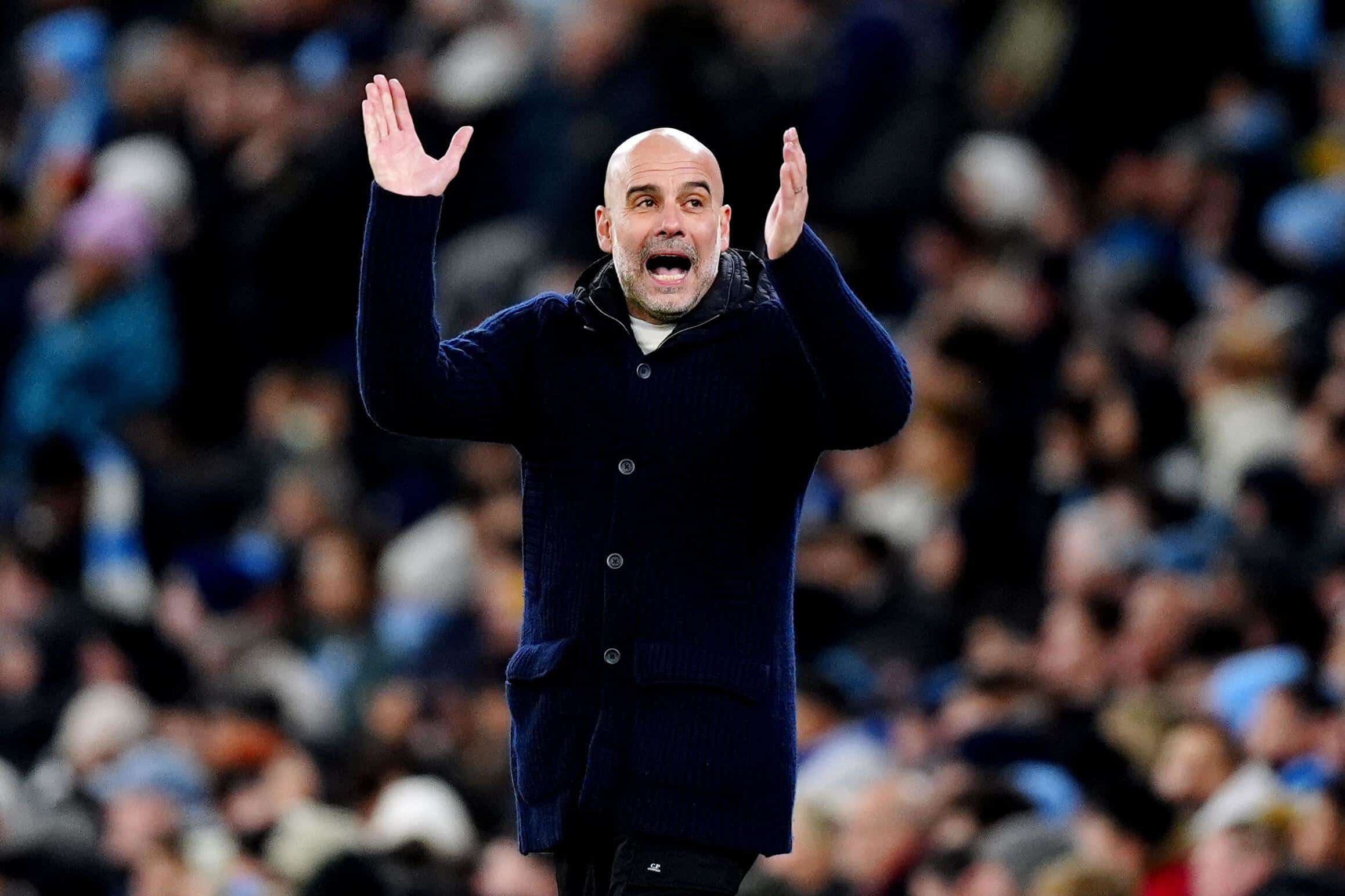 Pep Guardiola / Manchester City Real Madrid Tipp (© PA Images / Alamy Stock Photo)