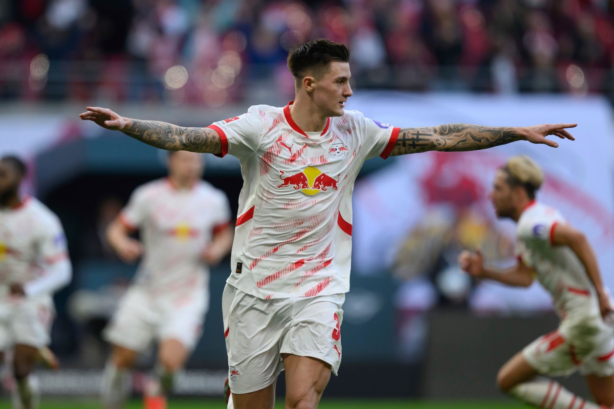 Benjamin Sesko / RB Leipzig Mainz Tipp (© dpa picture alliance / Alamy Stock Photo)