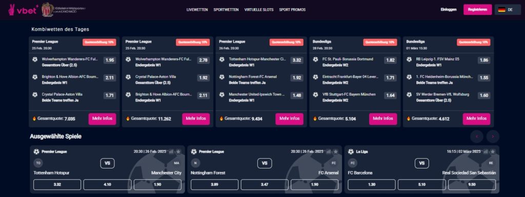 Vbet Desktop