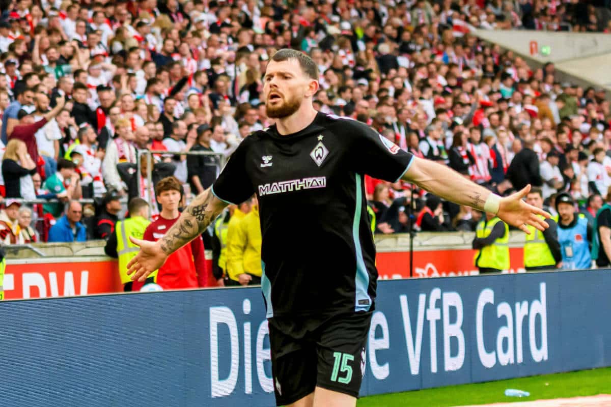 Oliver Burke / Werder Bremen Bochum Tipp (© dpa picture alliance / Alamy Stock Photo)