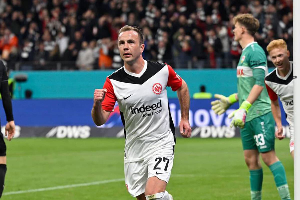 Mario Götze / Frankfurt Heidenheim Tipp (© dpa picture alliance / Alamy Stock Photo)