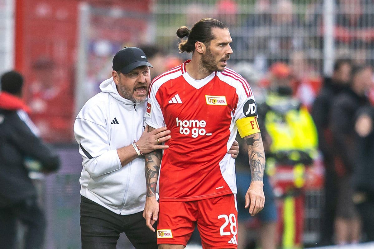 Steffen Baumgart und Christopher Trimmel / Union Berlin Heidenheim Tipp (© dpa picture alliance / Alamy Stock Photo)